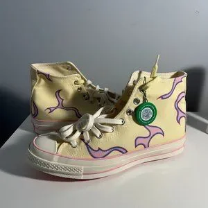 Golf Le Fleur x Chuck 70 High 'Flame Pastel Yellow'